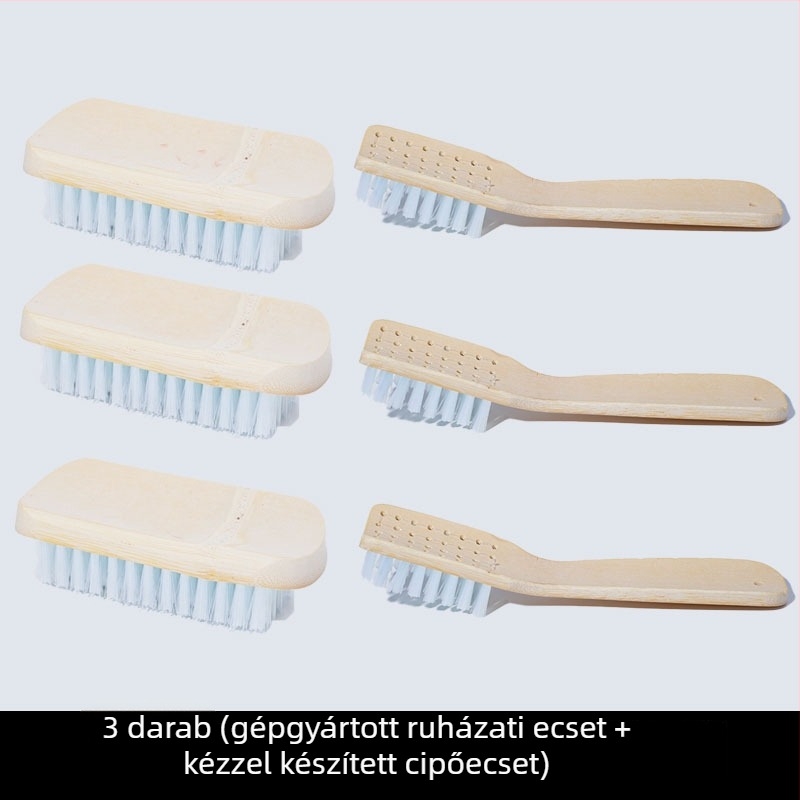 Bambusz mosókefe kemény sörtékkel, tisztításra – 60 g, doboz 400 db