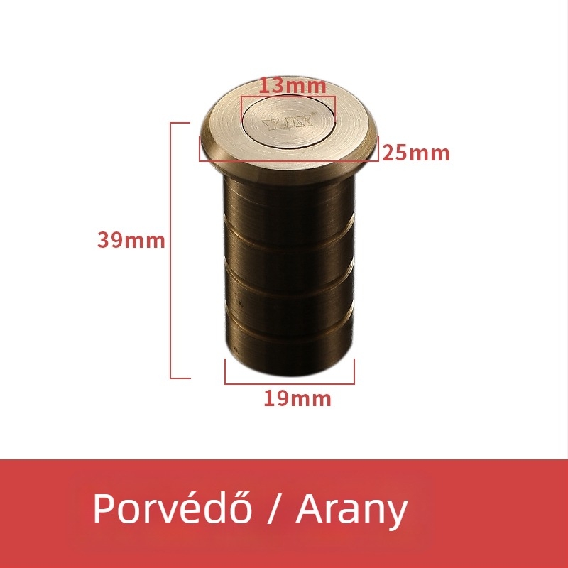 Rejtett pillangózár fából készült dupla ajtókhoz – modell 205; anyag: SUS304 rozsdamentes acél; dobozzár