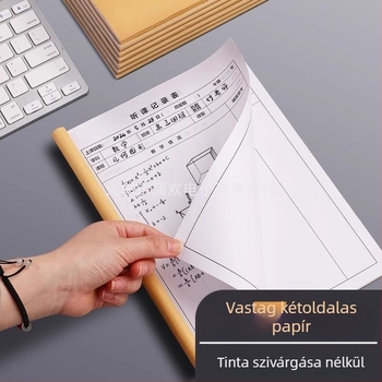 Etnikus stílusú lecke- és feljegyzés notesz, binder kötés, PVC oldalak, 70 g/m² papír