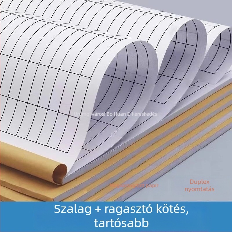 Etnikus stílusú lecke- és feljegyzés notesz, binder kötés, PVC oldalak, 70 g/m² papír