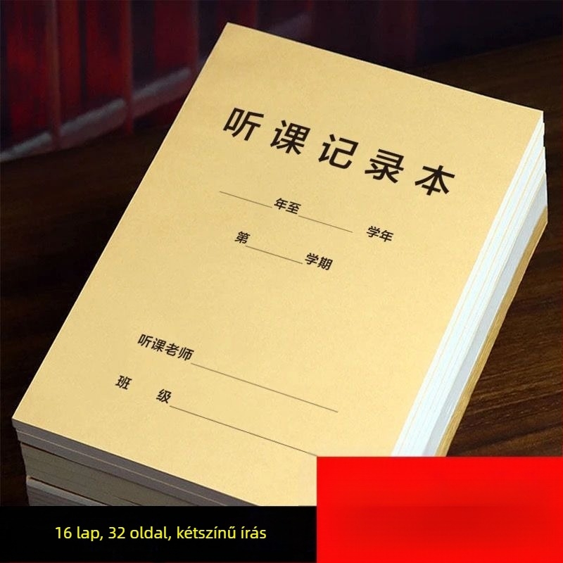 Etnikus stílusú lecke- és feljegyzés notesz, binder kötés, PVC oldalak, 70 g/m² papír