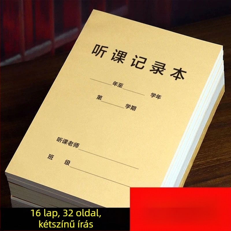 Etnikus stílusú lecke- és feljegyzés notesz, binder kötés, PVC oldalak, 70 g/m² papír