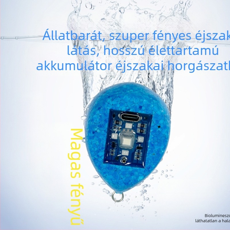 Úszó Magas Fény Éjjellátóval — Haiqi, Termékkód: HQ Floating High Light, Anyag: Hab, Úszóerő: 36G