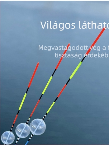 Vertikális drift úszó a horgászathoz | Márka Yi Hu | Anyagok: PP, üvegszál