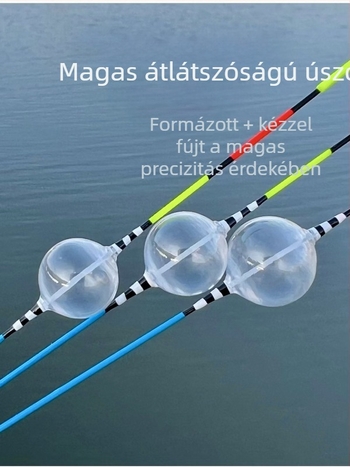 Vertikális drift úszó a horgászathoz | Márka Yi Hu | Anyagok: PP, üvegszál