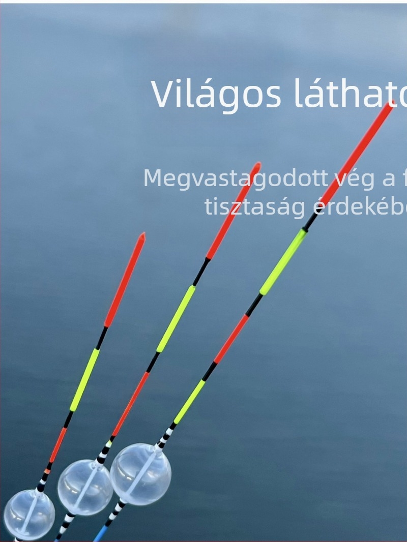 Vertikális drift úszó a horgászathoz | Márka Yi Hu | Anyagok: PP, üvegszál