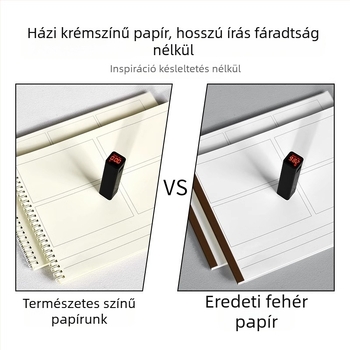 Victor jegyzetfüzet | PP borító | belső természetes színű papír | 120 g/m² papír | kreatív stílusú jegyzetfüzet