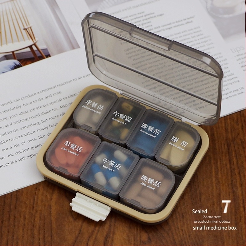 WX150 tablettás doboz, fém, 18L kapacitás, autóhasználatra, japán stílus