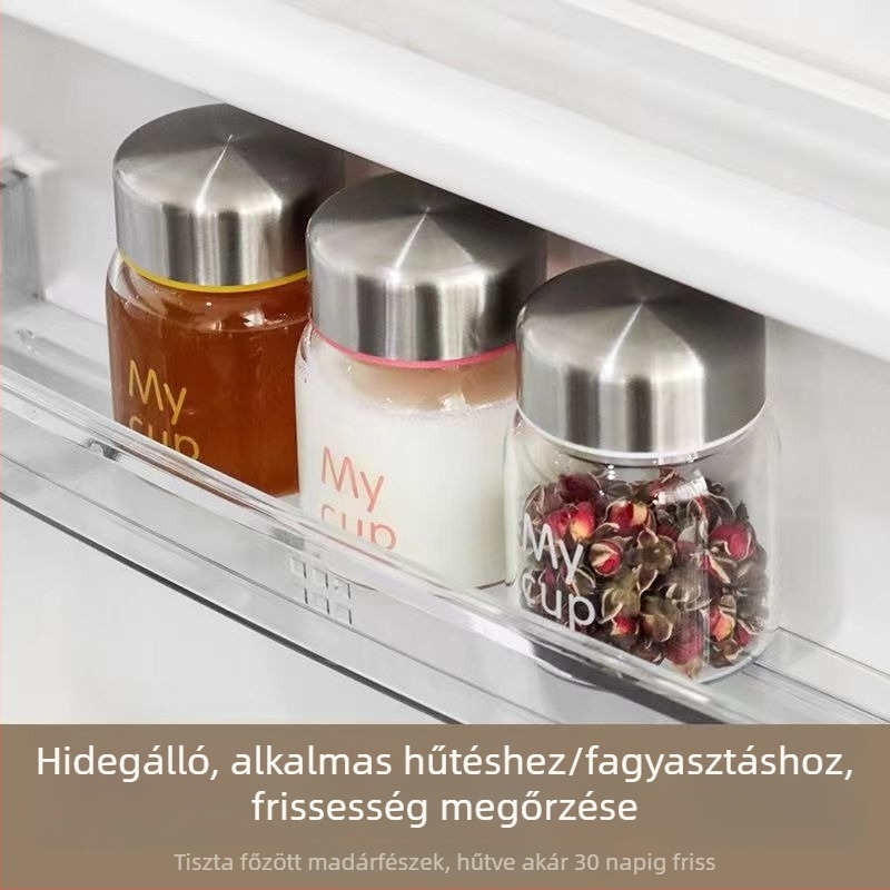 DC magas boroszilikát üveg Bird's Nest üveg, kapacitás 300 ml alatt, kerek forma, mikrohullámú sütőben használható.
