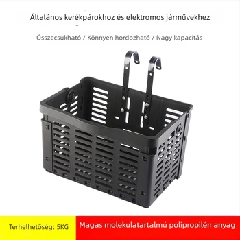 Műanyag kerékpárkosár kutu