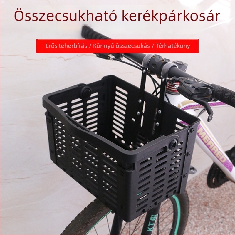 Műanyag kerékpárkosár kutu