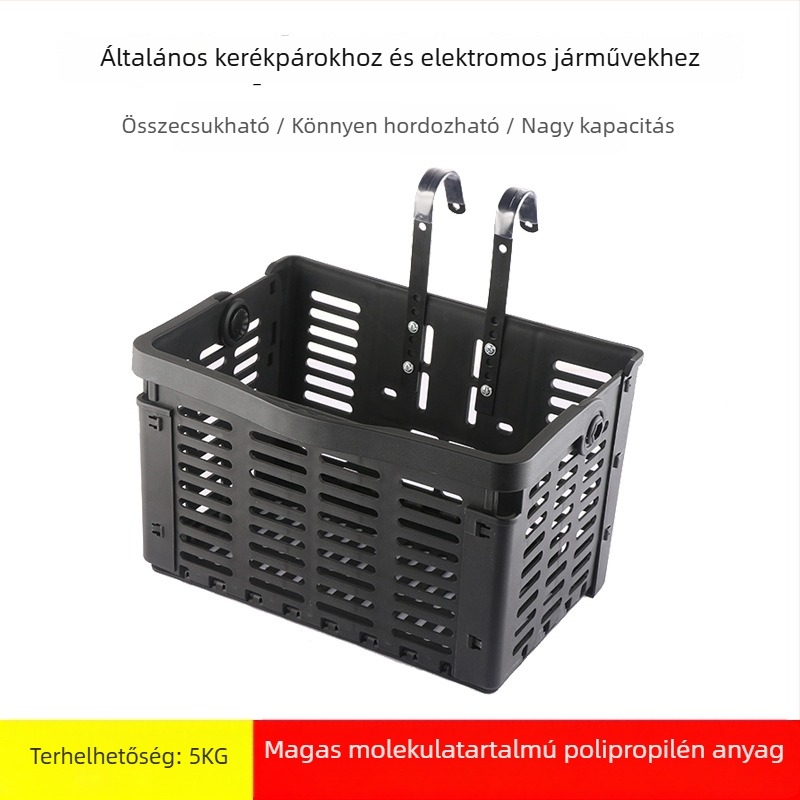 Műanyag kerékpárkosár kutu