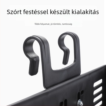 TOSUOD Összecsukható kerékpárkosár – Műanyag, előre akasztó és hátsó keret