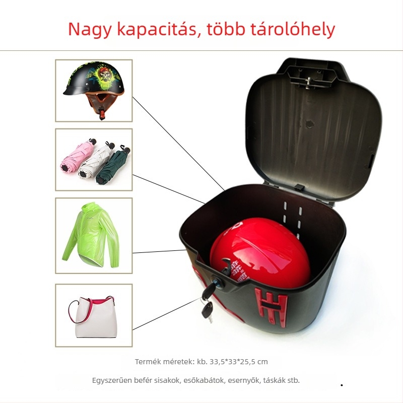 Elektromos kerékpár kosár, műanyag, Urban Mantis