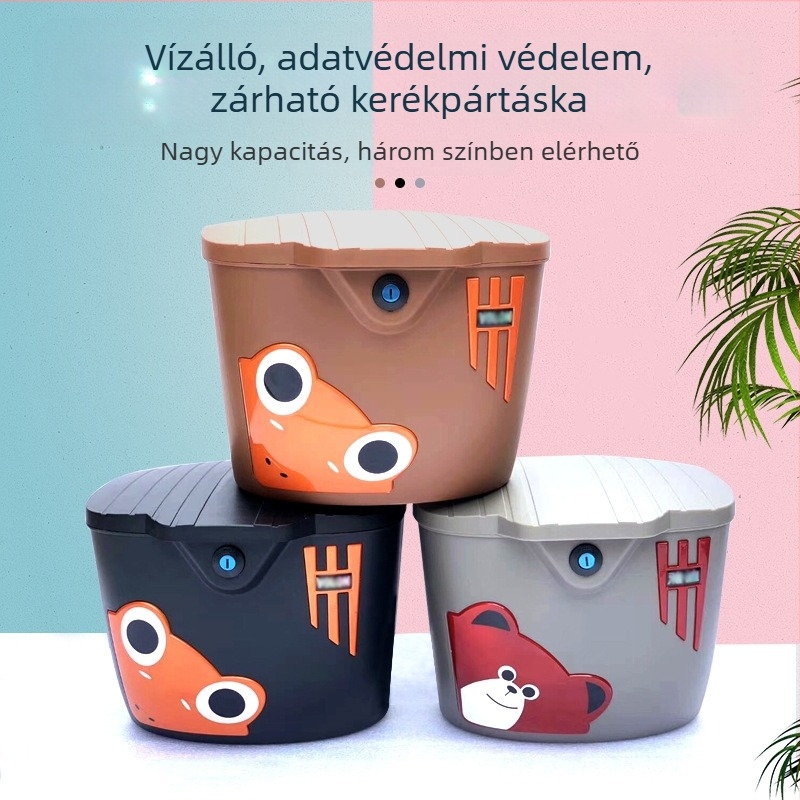 Elektromos kerékpár kosár, műanyag, Urban Mantis