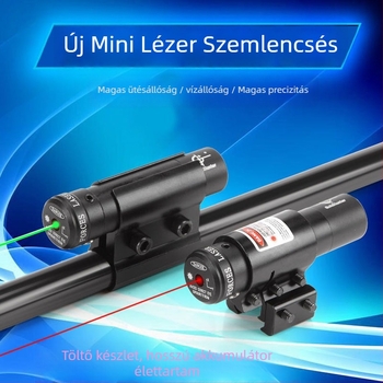 Mini infravörös lézer irányzék fel-le és balra-jobra állítható, alumíniumötvözet, JG8