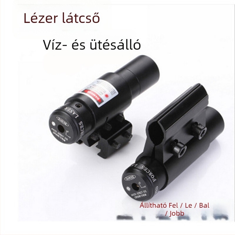 Mini infravörös lézer irányzék fel-le és balra-jobra állítható, alumíniumötvözet, JG8