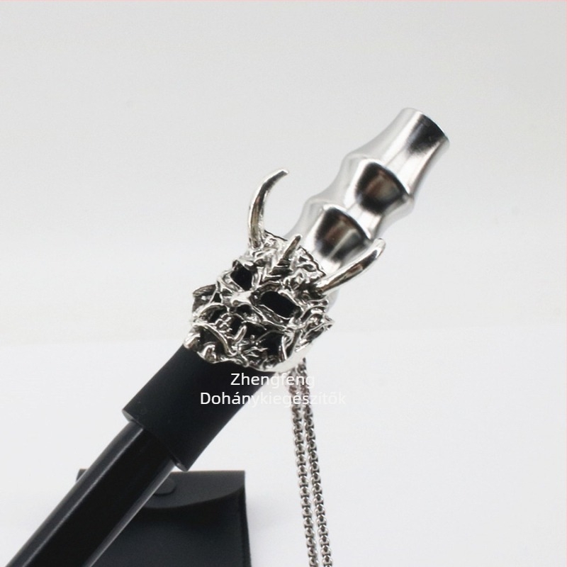 Sisha szájrész 304 élelmiszer-minőségű rozsdamentes acélból • Márka: Cigarette Holder • Doboz: 200 darab