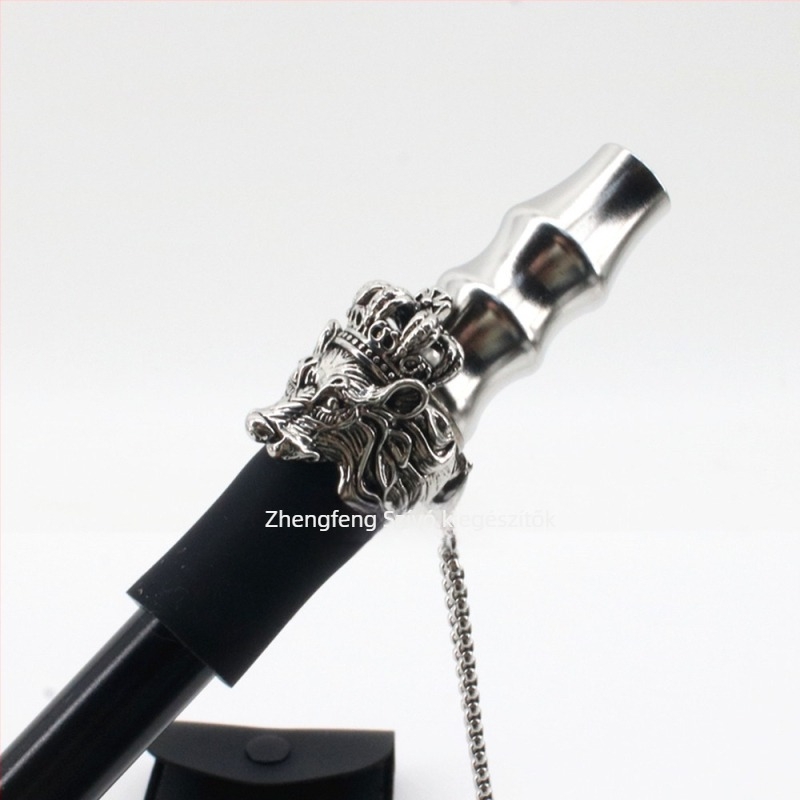 Sisha szájrész 304 élelmiszer-minőségű rozsdamentes acélból • Márka: Cigarette Holder • Doboz: 200 darab