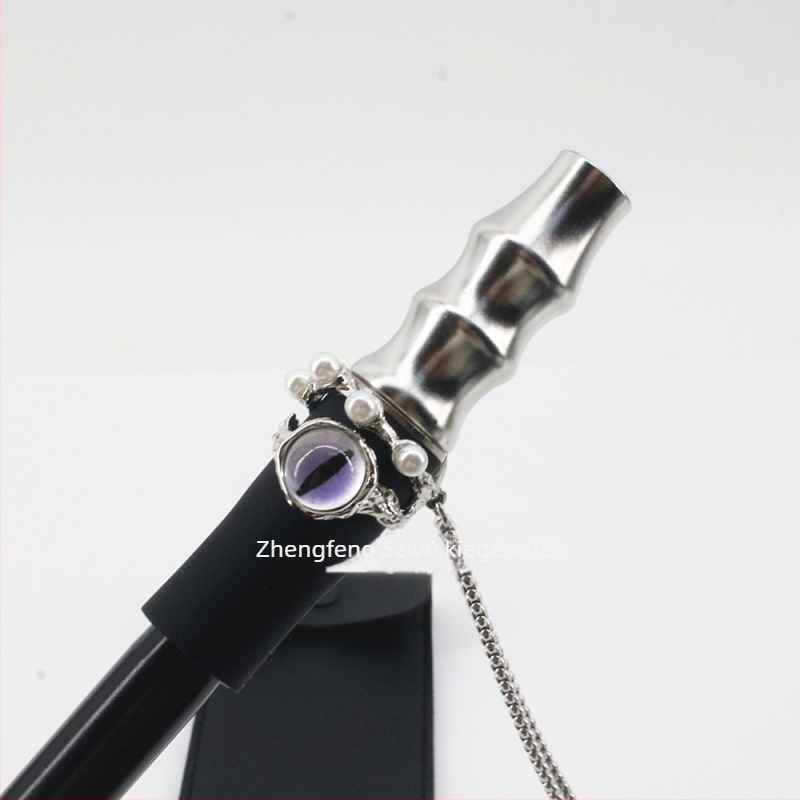 Sisha szájrész 304 élelmiszer-minőségű rozsdamentes acélból • Márka: Cigarette Holder • Doboz: 200 darab