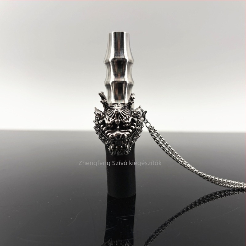 Sisha szájrész 304 élelmiszer-minőségű rozsdamentes acélból • Márka: Cigarette Holder • Doboz: 200 darab