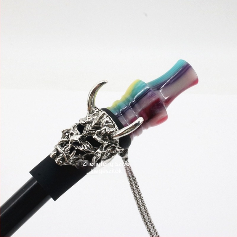 Sisha szájrész 304 élelmiszer-minőségű rozsdamentes acélból • Márka: Cigarette Holder • Doboz: 200 darab