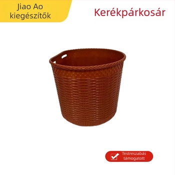 Első kerékpár kosár, univerzális illeszkedés, műanyag, nagy kapacitás