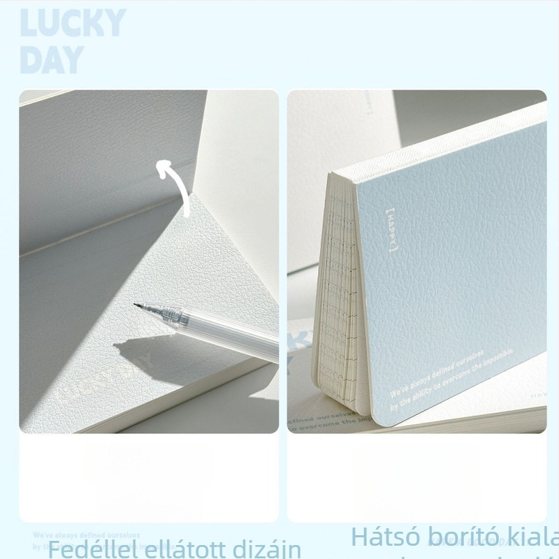 Mengmeng Egér kreatív felnyitható notesz, spirálkötés, vízszintes elrendezés, hordozható, üzleti stílus (Spirálkötés; Papír: fa cellulóz; Papír tömege: 40 g/m²; Oldalak: 50–100)