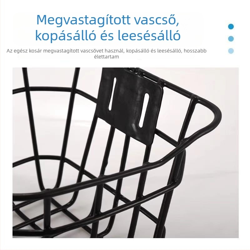 Gyerek kerékpár első kosara, fém, Yitong márka, Specifikáció 1