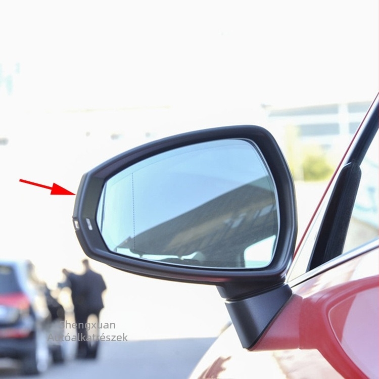 Audi A3 S3 RS3-hoz oldalsó tükörkeret – gömb alakú tükör, ABS burkolat