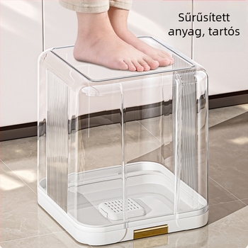 Rizstároló konténer nedvességálló, PET anyagból, skandináv stílus, kapacitás több mint 10 L