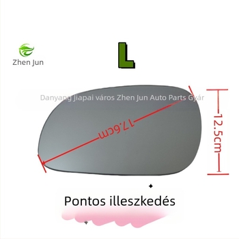 Hátsó nézet tükör, modell 2025 SMART, stílus: Üveg + Melegítő Lemez + Alap, Tükör típusa: Görbe, Tápegység: 12V, Tükör anyaga: Krómozott
