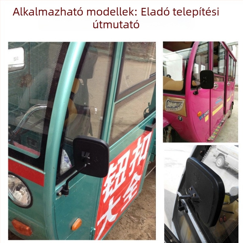 Time Wind hátsó tükör, gömb alakú üveg tükör, 48V