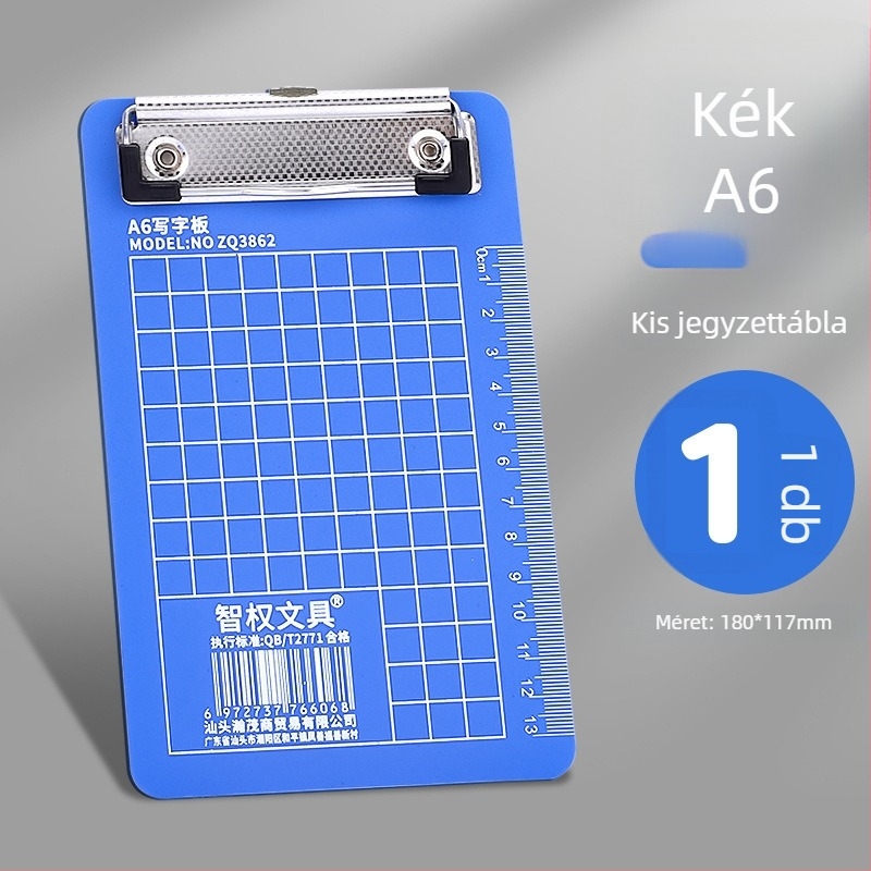Xudele műanyag klipek mappa, modell XDL-WJJB, vastagított kialakítás