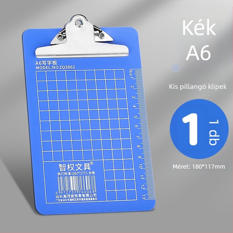 Xudele műanyag klipek mappa, modell XDL-WJJB, vastagított kialakítás