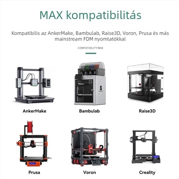 PLA selyemgradients filament, 1 kg, 330 m, kör keresztmetszet, 3D nyomtatáshoz