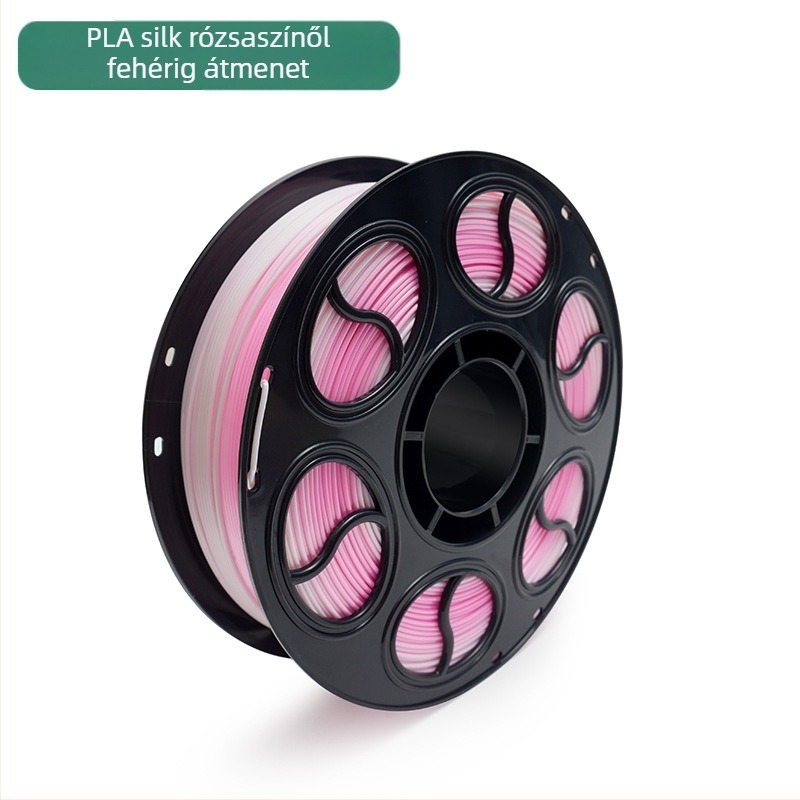 PLA selyemgradients filament, 1 kg, 330 m, kör keresztmetszet, 3D nyomtatáshoz