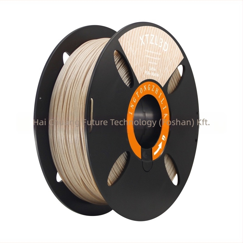 PLA filament 1.75 mm, márványhatás, 1 kg, FDM nyomtatókhoz