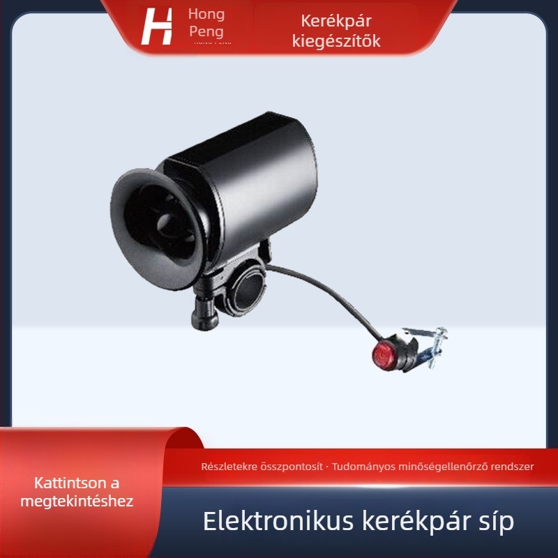 Műanyag kerékpáros elektromos kürt; Márka: Shen BA; Modell: SB-205; Specifikációk: 1