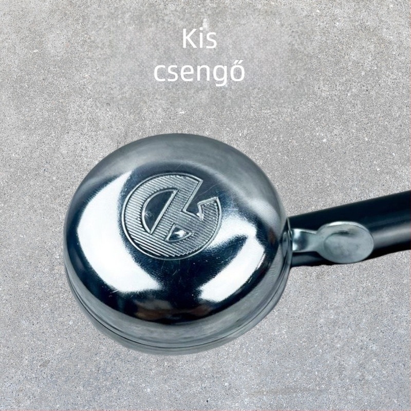 Retro kerékpár csengő, tiszta hanggal, nagy kétoldalas csengő, vintage stílus