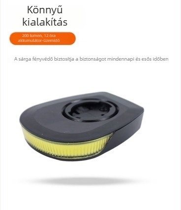 Golden Eye LED kerékpár első lámpa intelligens magas fényerővel, figyelmeztető fénnyel és nappali fényerővel