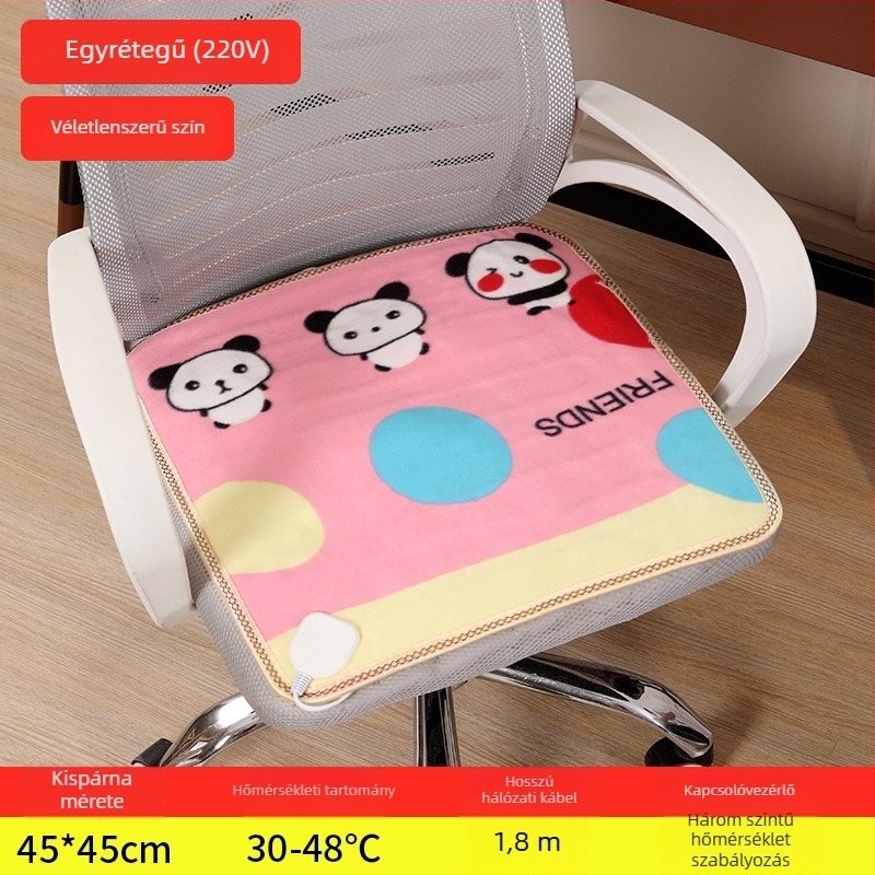Fűthető irodai ülőpárna - mosható, levehető párna, USB-t tartalmaz, modell Heating Insole, felső anyag: valódi bőr, talpanyag: gumi, termékszám: ltao1009174132