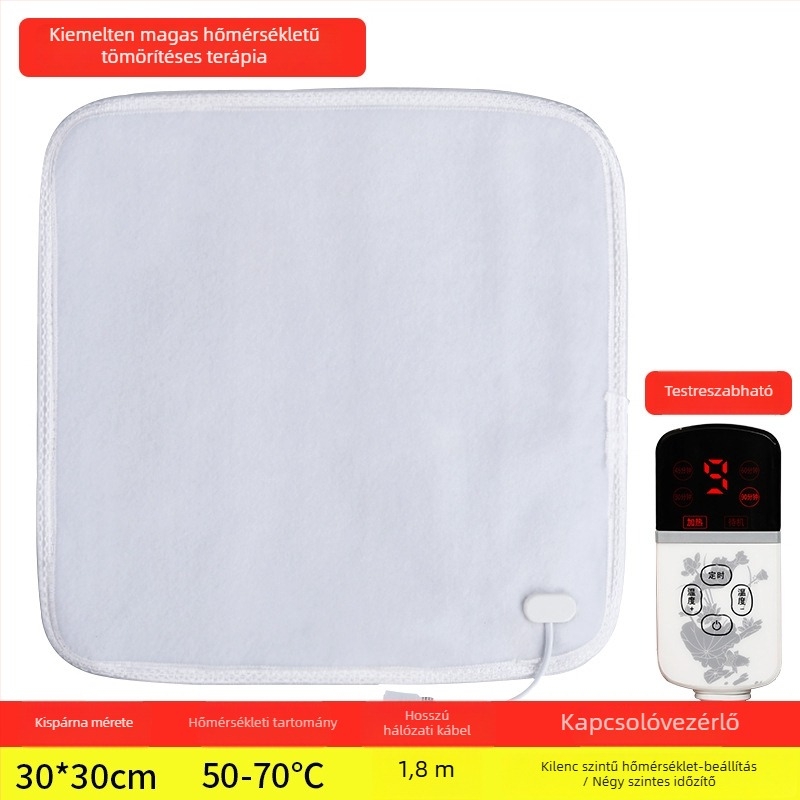 Fűthető irodai ülőpárna - mosható, levehető párna, USB-t tartalmaz, modell Heating Insole, felső anyag: valódi bőr, talpanyag: gumi, termékszám: ltao1009174132