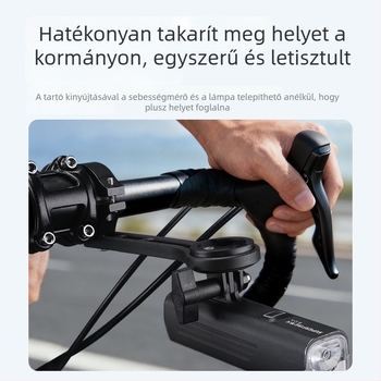 Divine Fire testreszabott kerékpárlámpa tartó, integrált nylon kormánytartóval - Testreszabás elérhető; Import nélkül; Engedélyezett magánmárka