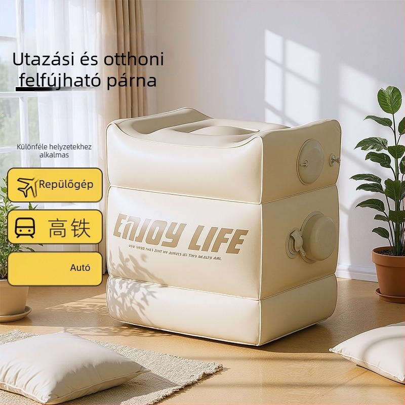 Felfújható lábfejtámasz – PVC, U alakú, vastagság 0.1, súly 0.1