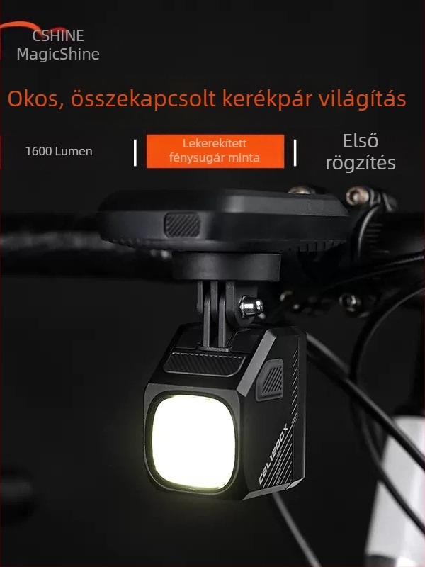 Okos összekapcsolt kerékpáros első lámpa, modell CBL1600X – Mai Jixuan