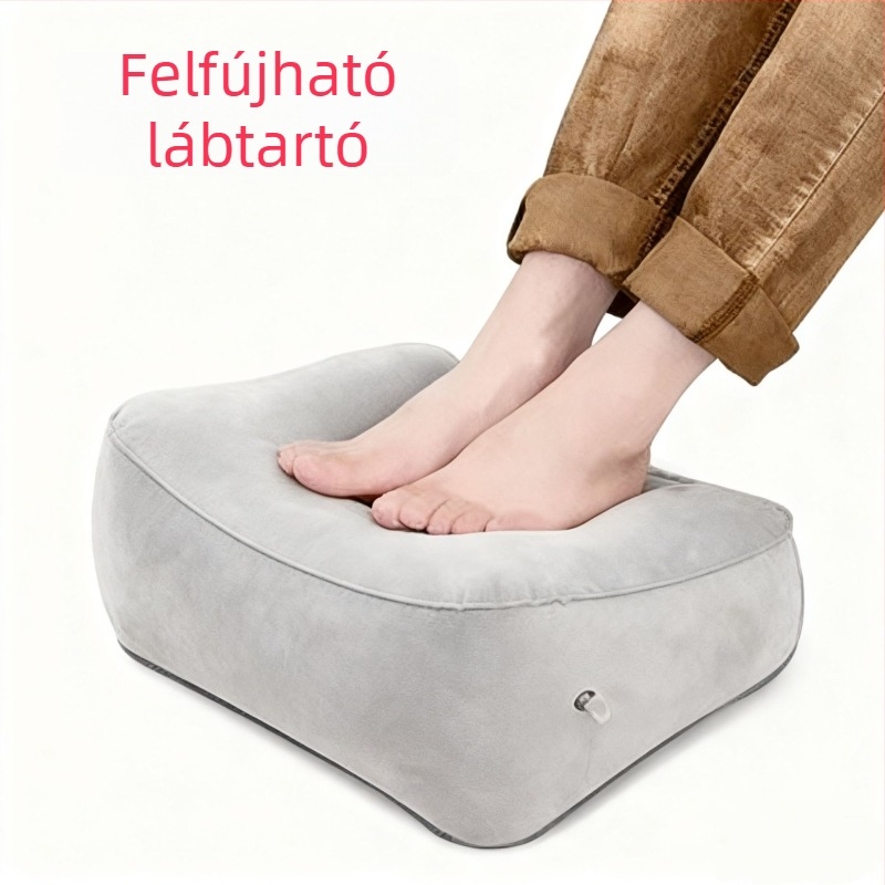 Kangjie Kj-cqjd PVC flocking felfújható láb párna, beltéri lábmasszázs párna, 0,15 cm vastagság