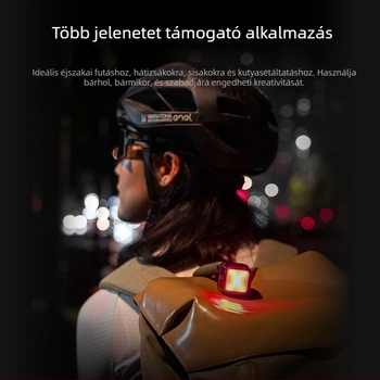 XOSS Walker Nebula intelligens Spot Array hátsó világítás kerékpárhoz – országúti és MTB éjszakai használatra