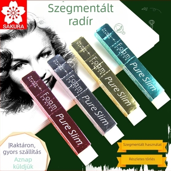 Sakura Művészeti radír – Japán cseresznyefa virága, puha rajzradír, nyom nélkül