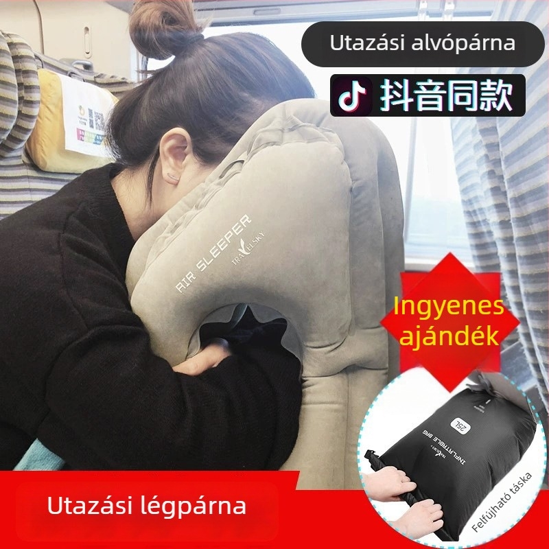 Utazó párna memóriahab töltettel, U-alakú, felnőtteknek